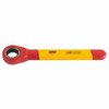 Holex Single ended ratchet ring wrench fully insulated- Width across flats: 10mm 614833 10